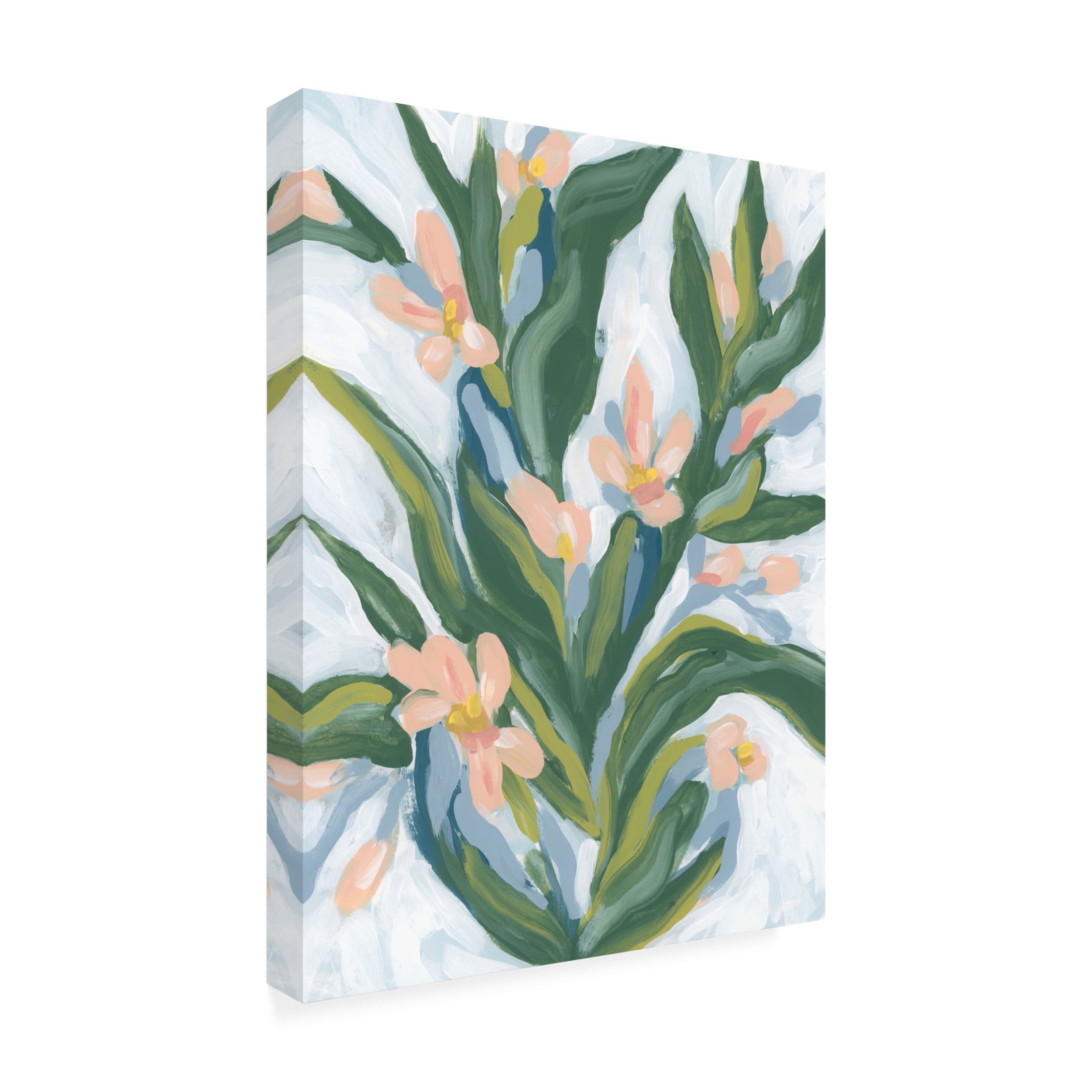 Canvas Wall Art - June Erica Vess 'Desert Flower II' Wall Art for Living Room, Bedroom, or Office Décor by Trademark Fine Art - 18 x 24 Inches