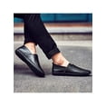 thumbnail image 3 of Ymiytan Men's Genuine Leather Loafers Driving Moccasins Slip On Casual Penny Round Toe Shoes, 3 of 3