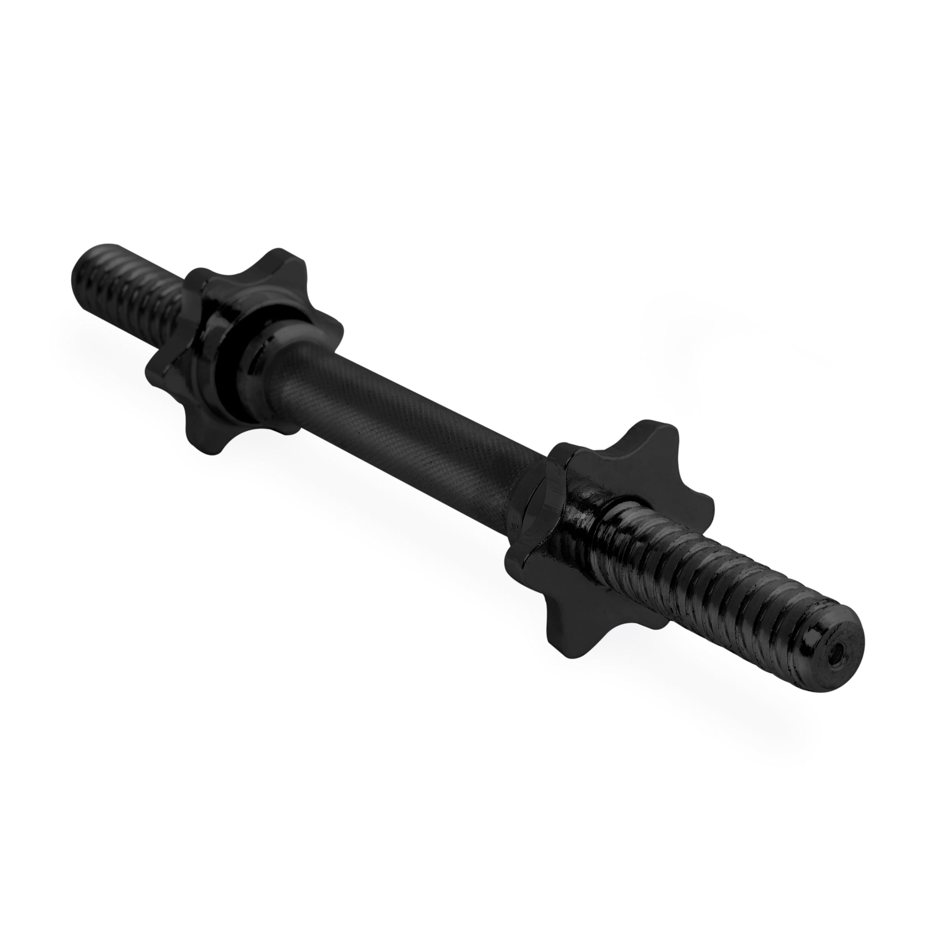CAP Barbell Pair of 14" Regular Threaded Dumbbell Handles, Black