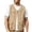 Khaki, variant on Fishing Vests for Men with Multi Pockets Cotton Utility Safari Travel Vest Outdoor Work Photo Cargo Fly Hiking Gear(Black/M)
