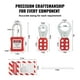 thumbnail image 4 of Kit de etiquetado Lockout VEVOR Electrical, 59 unidades con candados y más, 4 of 9