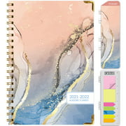 2021-2022 - Hardcover Planner - COLORFUL MARBLE