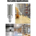 thumbnail image 5 of 3000K Warm White LED Corn Bulb for Warehouse, 60W 7200 Lumens E27 Corn Light, 5 of 5