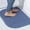 Blue, variant on 27x18 Grey Non-Slip Washable Polypropylene Tufted Half Round Kitchen Rug Small Half Circle Sink Floor Mat 1PC