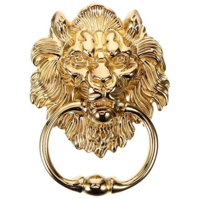 Poignée de Porte en Métal Poignée de Portail Poignée de Tirage Tête de Lion Poignée de Tirage Tête de Lion Heurtoir de Porte