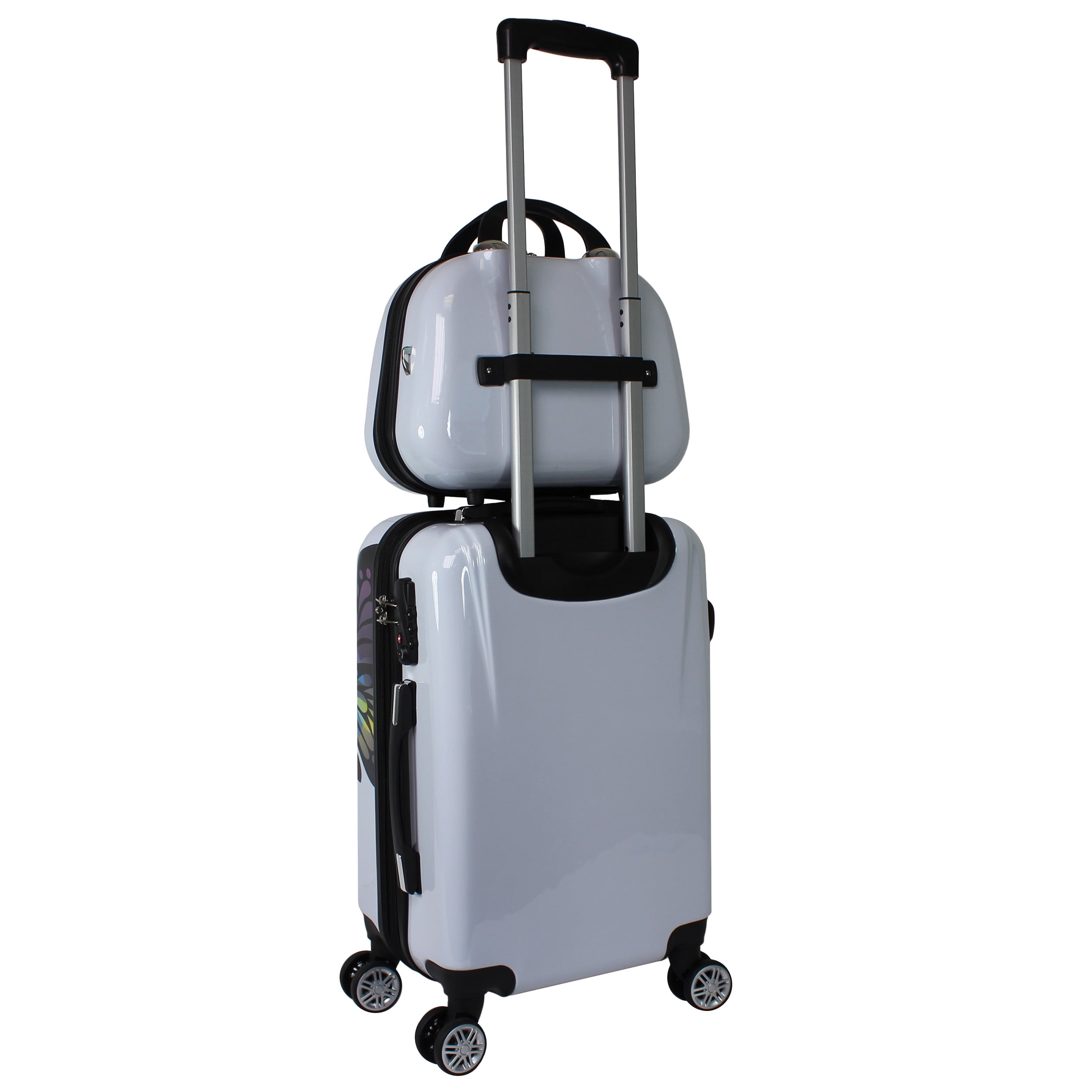 Hardside Carry-on Spinner Luggage Set 