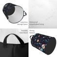 thumbnail image 2 of Rateoe Galaxy2 Pattern Round Laundry Hamper Basket, Tall Hamper Basket for Blanket Storage, Nursery Clothes Hamper for Laundry in Bedroom and College Dorm-Small, 2 of 6