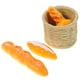 thumbnail image 4 of Mini Bread Basket Set Realistic Miniature Dollhouse Food Ornaments Resin Crafts for DIY Landscape Decor Tiny Breakfast Basket Models for, 4 of 5