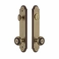 thumbnail image 6 of Grandeur Arc Tall Plate Single Cylinder One Piece Knobset with Parthenon Knob, 6 of 6