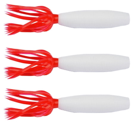 Pack Of 3 Artificial Skirt Fishing Lures Skirt Baits Set