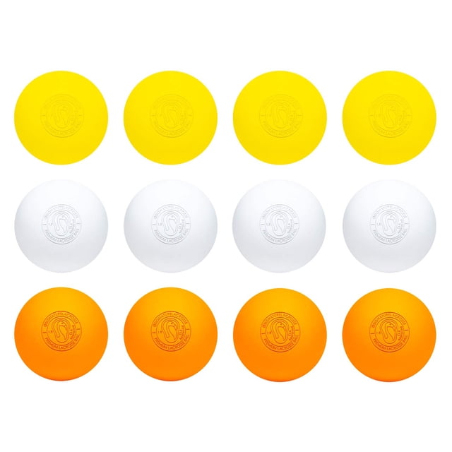 Pelotas de lacrosse para masaje Signature Lacrosse, paquete de 12
