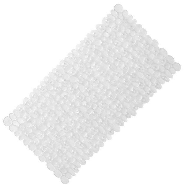 Naiovety Alfombrilla antideslizante para baño, ducha, baño, almohadilla de PVC con ventosas, alfombrilla antideslizante para bañera Juegos de accesorios de baño transparente Naiovety HA000330-04B