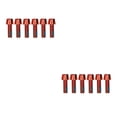 thumbnail image 3 of ziyahi Lot de 6 Vis de Potence de Vélo en Acier Inoxydable Ressorts Hexagonaux Pièces de Rechange Rouge M6 2Ensemble, 3 of 6