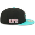 thumbnail image 6 of Men's New Era Black/Turquoise Memphis Grizzlies 2025/26 Classic Edition Jersey Hook 59FIFTY Fitted Hat, 6 of 7
