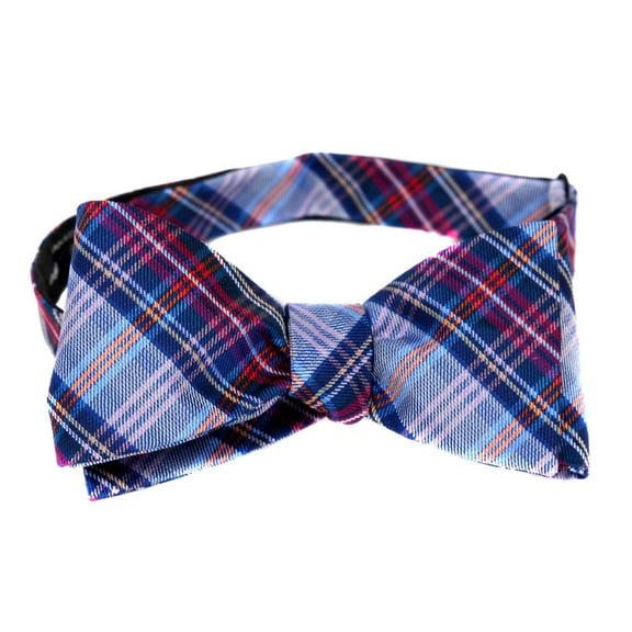 BuyYourTies - FBTZ-10 Mens Aficionado Self Tie Bow Tie Purple Violet Blue