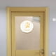 thumbnail image 1 of Señal de puerta de baño, pegatina de señal de baño, calcomanías de baño, placa 3D, señalización de puerta de baño, símbolo de inodoro para el hogar, BLESIY Signo de baño, 1 of 8