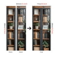 thumbnail image 2 of Door Stickers Decals 3D Bookcase Murals Vinyl Peel and Stick Wallpaper Self Adhesive Removable Decorative Wall Covers Poster 30.3" W x 78.7" H, 2 of 12