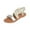 Silver, variant on Clearance VerPetridure Women's Sandals Summer Casual Sandals Casual Footwear Solid Color Women's Sandals Summer Casual Sandals