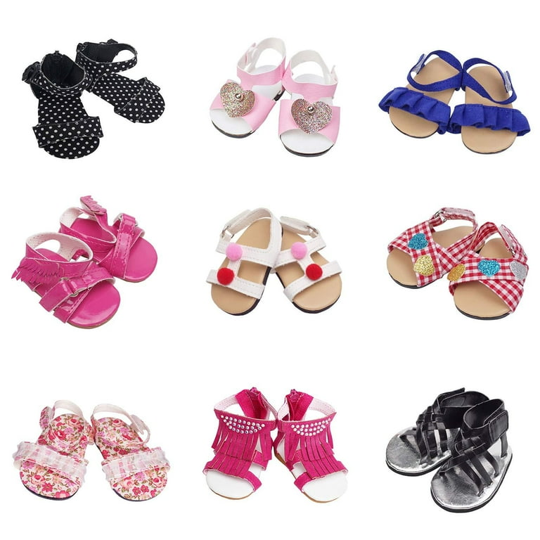 18 inch doll shoes and socks deals