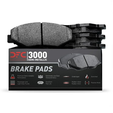 Dynamic Friction Company 3000 Semi-Metallic Brake Pads 1311-0714-00-Rear Set