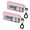 D, variant on Ruanlalo Portable Pill Box 4 Compartments Transparent Pill Case Travel Pill Organizer Tablet Dispenser with Slider Lock for Pocket Handbag Purse Storage
