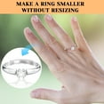 thumbnail image 5 of Ring Sizers for Loose Rings Ring Guards for Loose Rings Fit Any Rings, Invisible Ring Size Adjuster Never Sliding Off and Spinning (12 pcs), 5 of 5