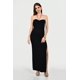 thumbnail image 5 of Vestido largo con abertura Roman Fashion /Juvenil, 8727 (Negro) negro G, 5 of 6