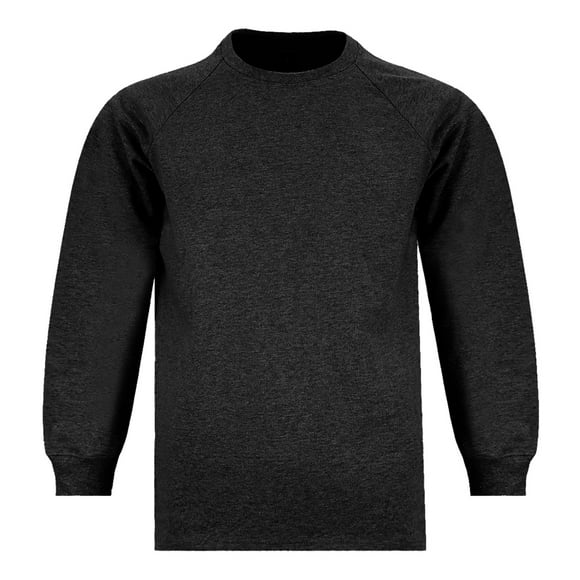 toraway Summer Clothes Pocket Protector for Men Shirt with Badge Cotton Insert Long Sleeved T Shirt Amei Click Small Neckline Inside Bottoming Shirt Fall Men's XL