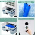 thumbnail image 4 of Resenkos 3-in-1 Portable Evaporative Air Cooler with Filter Knob, White Black, 4 of 10