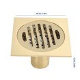 thumbnail image 2 of LLC Drain de Sol Forme Carrée Usage Unique Anti-Odeur Anti-Obstruction pour Maison Salle de Bain, 2 of 6