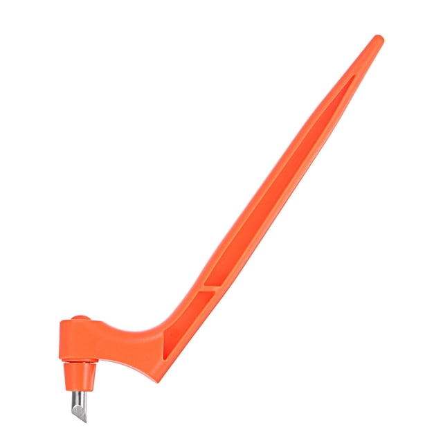 Unique Bargains Craft Cutting Tools, 360 Degree Rotating Blades Cutter with 15 Degree Blade, Orange