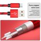 thumbnail image 4 of Methold Cable de carga Micro USB 3A (máx.) 1/2M tipo C Cable de datos de carga rápida Cable de carga tejido de nailon para Cable Teléfono y Comunicación Rojo 1 metro, 4 of 6