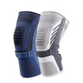 thumbnail image 2 of Knee Compression Sleeve for Knee Pain. Knee Support Brace with Side Stabilizers & Patella Tendon Strap for Working Out,Arthritis (Blue-1Pcs,XL), 2 of 7