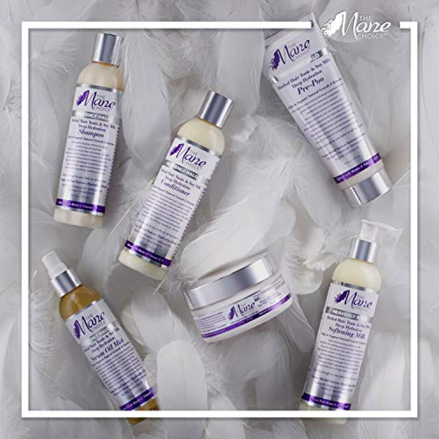 Heavenly Halo Herbal Hair Tonic & Soy Milk Deep Hydration Pre-Poo