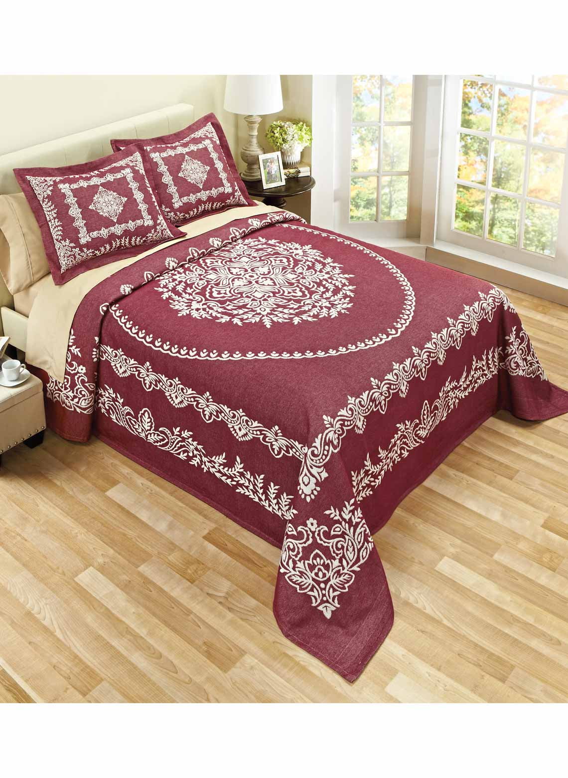Jacquard Bedspread Separates Full