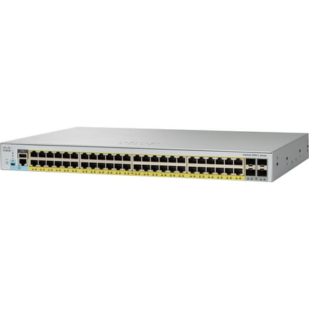 UPC: 0882658965142 | Cisco Catalyst WS-C2960L-48PS-LL Ethernet Switch – 48 Ports – Manageable – 4 x Expansion Slots – 10/100/1000Base-T 1000Base-X – Uplink Port – Modular – 48 x Network 4 x Uplink – Twisted Pair Optica
