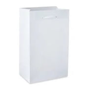 Hello Hobby Solid Small White Paper Bag, 10 Count - Arts and Craft