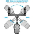 thumbnail image 3 of XIHAMA Car Rear View Mirror Phone Holder, 360° Rotatable&Retractable Auto Rearview Clip Mobile Mount Holder, Multifuctional GPS Holder with Anti-Shake Design, Universal for All Phone&Cars, 3 of 6