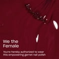 thumbnail image 3 of OPI Nail Lacquer, We the Female, Red Nail Polish, Washington DC Collection, 0.5 fl oz, 3 of 6