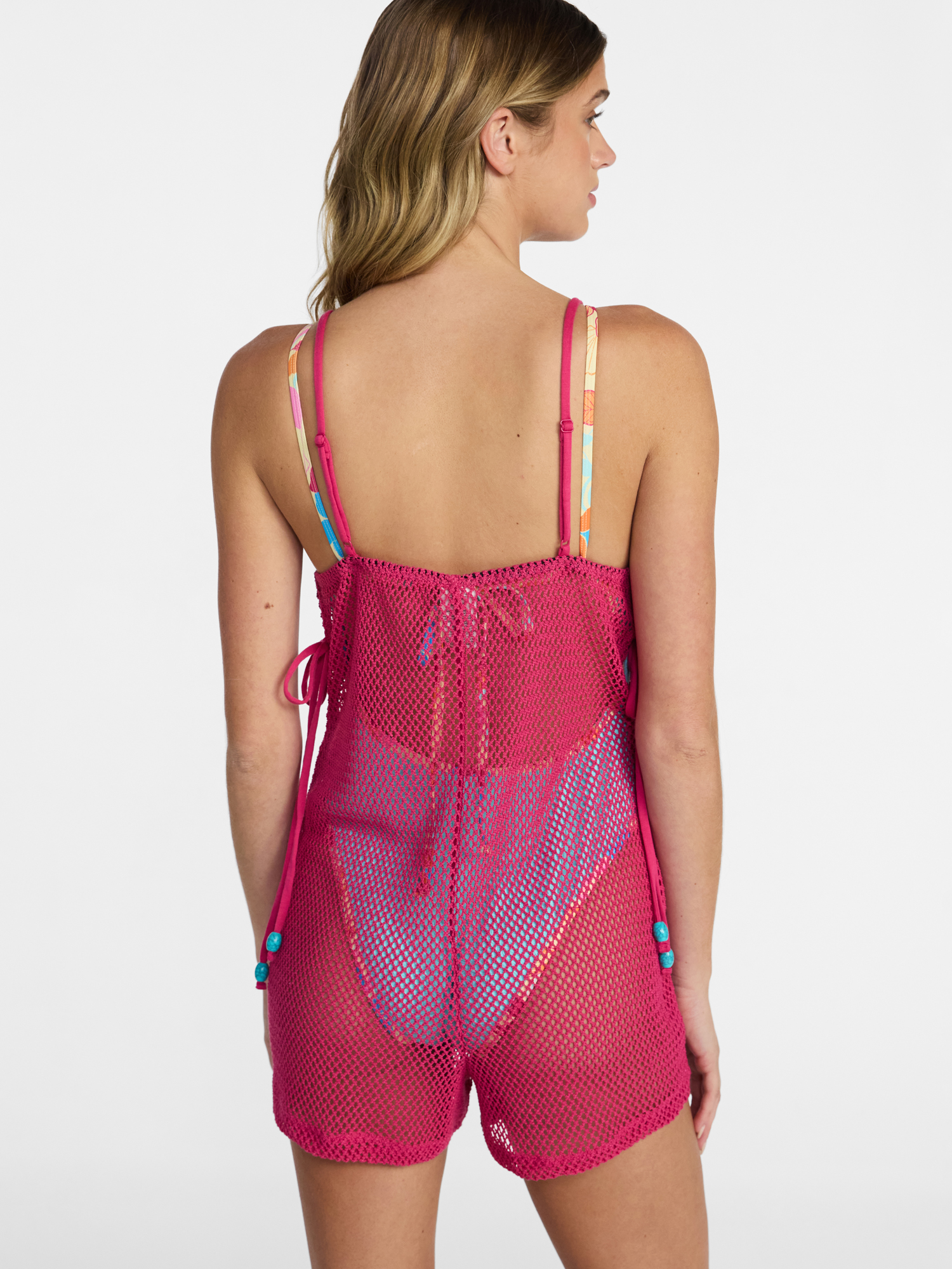 No Boundaries Surf Capsule Romper Swim Coverup, Women's XXS-XXL