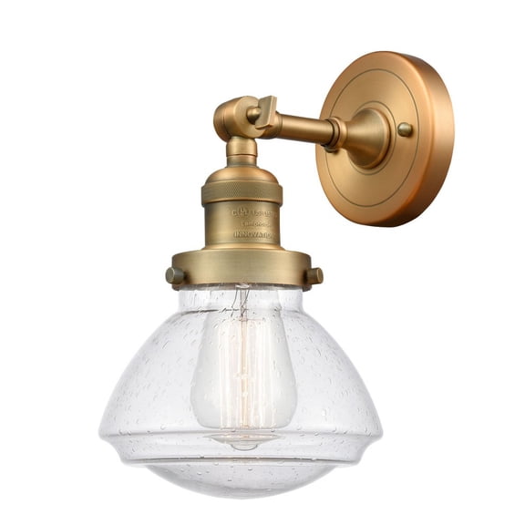 Innovations Lighting - Olean - 1 Light Wall Sconce In Industrial Style-7.75