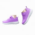 thumbnail image 4 of JUMEYU Toddler Sneakers Boys Girls Sneakers, Lace up Kids Tennis Shoes for Walking/Running Lightweight Breathable Gym Shoes Outdoor Size 13 (Purple,Little Kids 13), 4 of 8