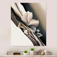 thumbnail image 2 of Designart Beige Orchid Flowers Hyperrealistic III Canvas Wall Art, 2 of 5