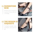 thumbnail image 2 of 1 Pair Thin Heel Sandals Summer Pointed Footwear High Heeled Shoes for Women, 2 of 6