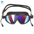 thumbnail image 2 of Deago Adults Men Women Clear Mirror Swimming Goggles Glasses UV Protection Anti-Fog (Black), 2 of 9