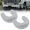 Gray, variant on RECON - Fits 20-25 GMC Sierra 2500/3500 HD Tow Hook Covers 2-Piece Set of 100% Silicone Rubber Covers Heavy Duty Rugged Durability Unique Style Protection (Pink)