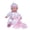 White, variant on JC Toys La Baby African American Baby Doll |Washable 11 Inch Soft Body Doll with Pink Outfit, Blanket and Pacifier|For Children 12 Months and Older