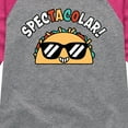 thumbnail image 3 of Instant Message - Spectacolar - Toddler & Youth Girls Raglan Graphic T-Shirt, 3 of 5