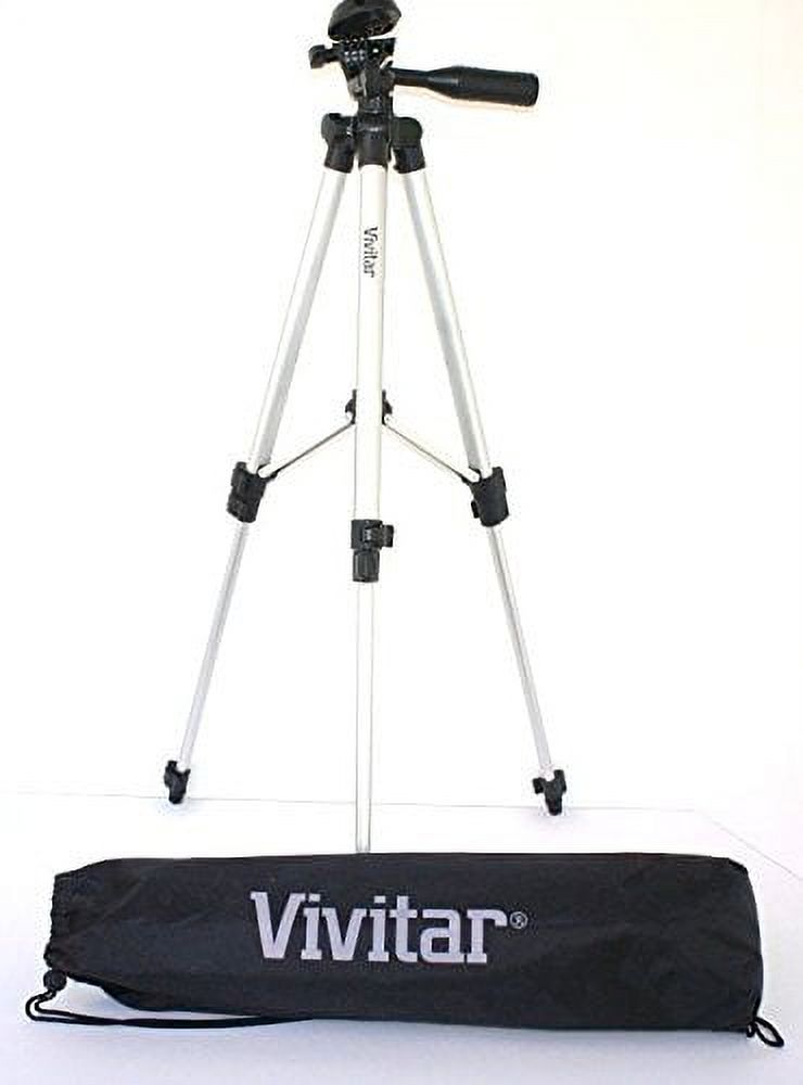 Lightweight Vivitar 50" Photo-Video Tripod For Panasonic Lumix DMC-FZ70 DMC-GM5