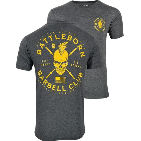 Howitzer Style Men's T-Shirt Battleborn Club Military Grunt MFG